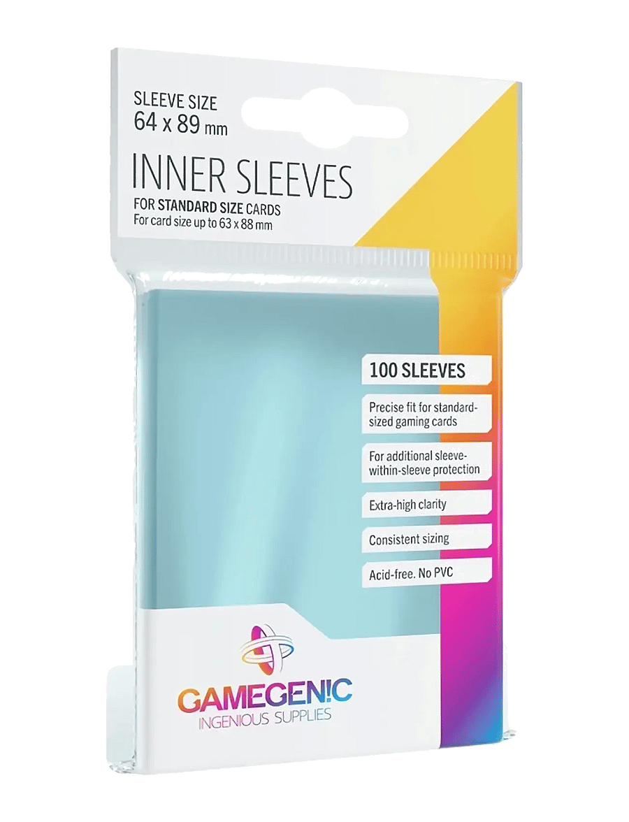 Gamegenic - Inner Sleeves - samlarkort - white - 0