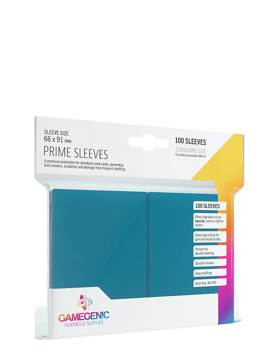 Gamegenic - Prime Sleeves Blue - sammelkarten - blue - 0