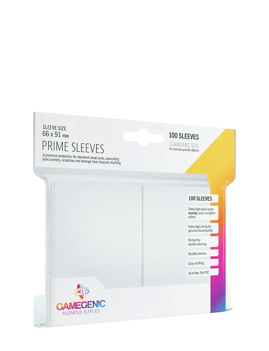 Gamegenic - Prime Sleeves White - sammelkarten - white - 0
