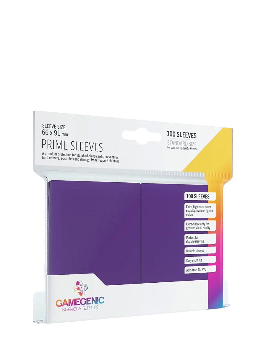 Gamegenic - Prime Sleeves Purple - sammelkarten - purple - 0