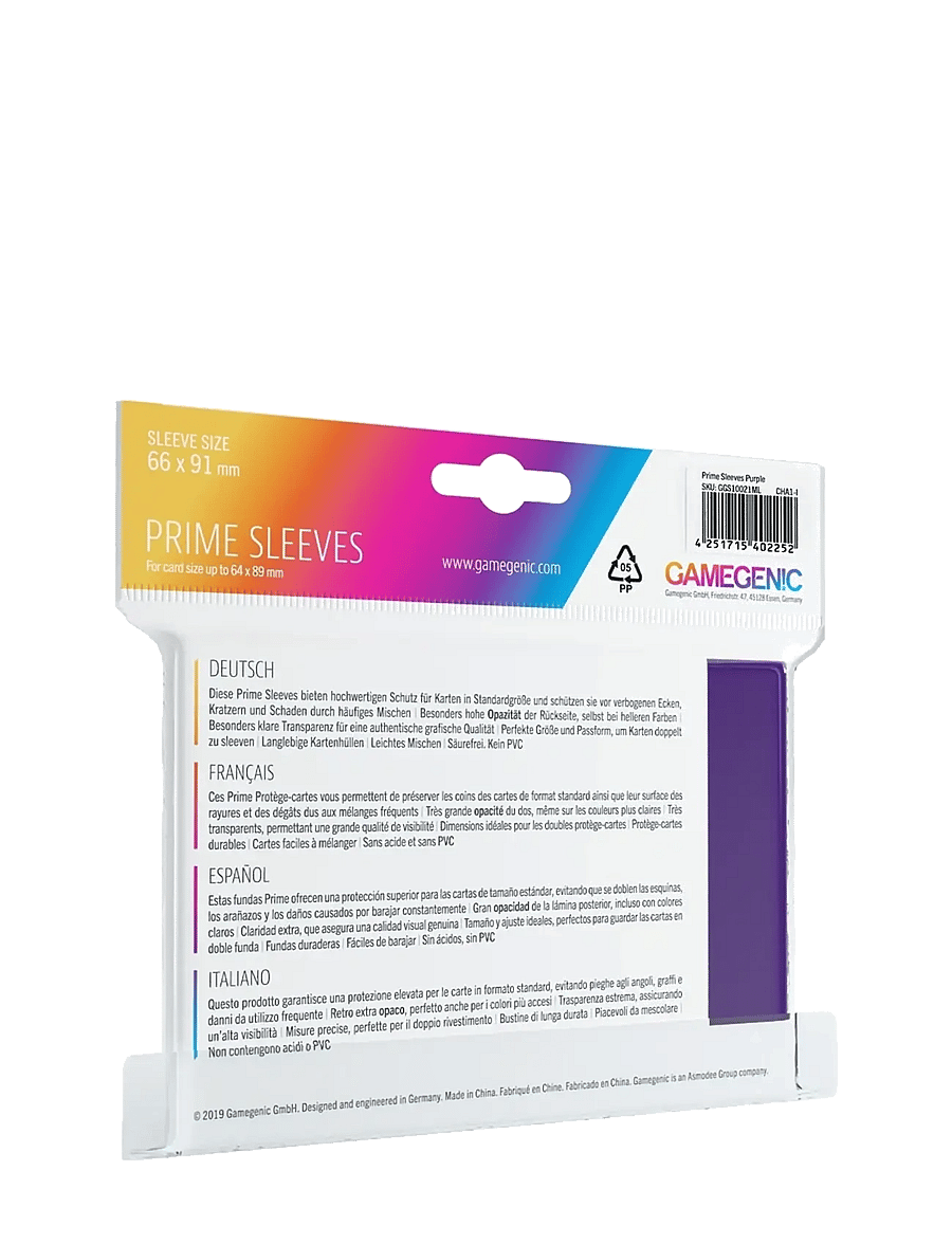 Gamegenic - Prime Sleeves Purple - sammelkarten - purple - 1