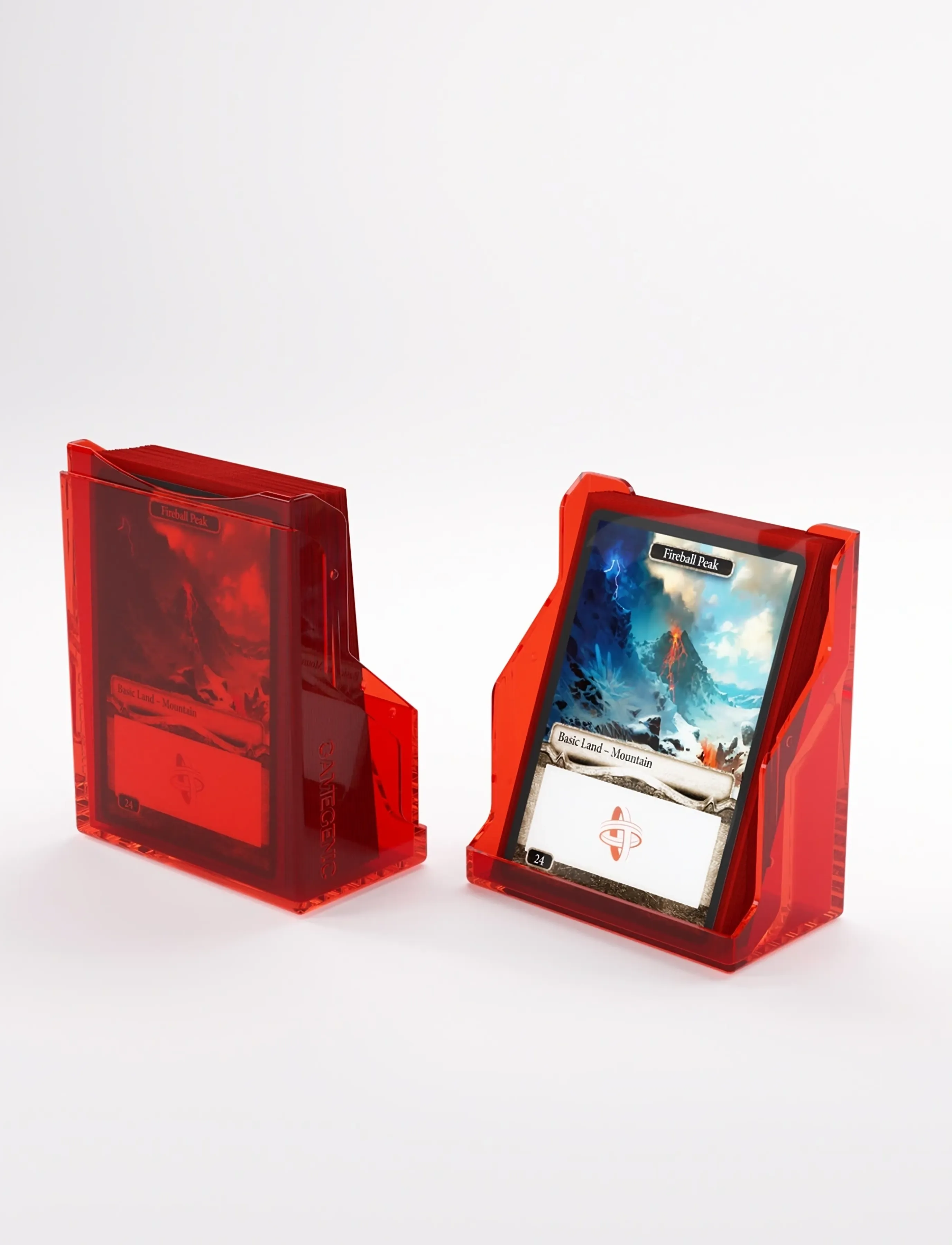 Gamegenic Bastion 50+ Red, One Size, Red, Legetøj > Trading Cards, Børn