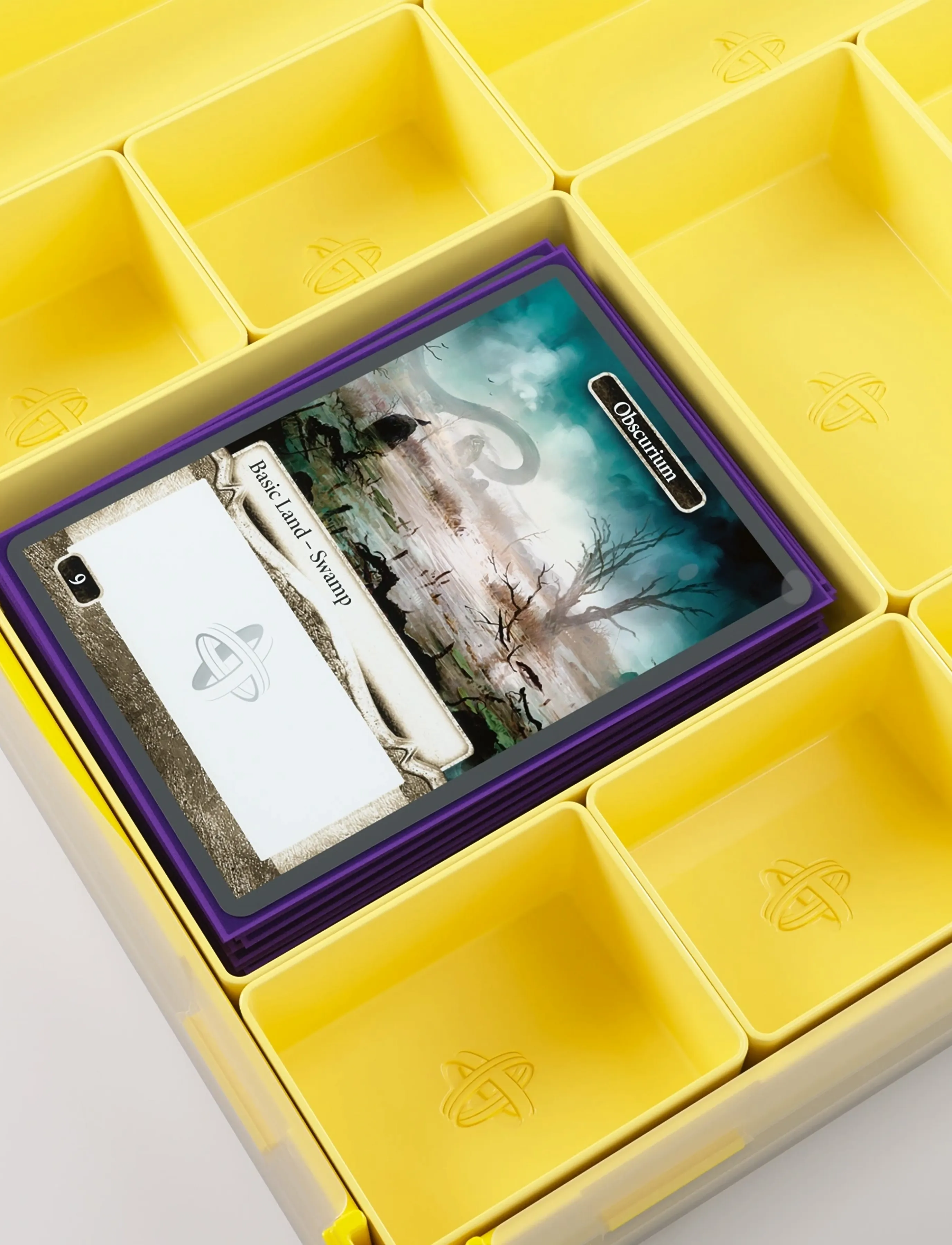 Gamegenic Token Silo Xl Yellow, One Size, Yellow, Legetøj > Trading Cards, Børn