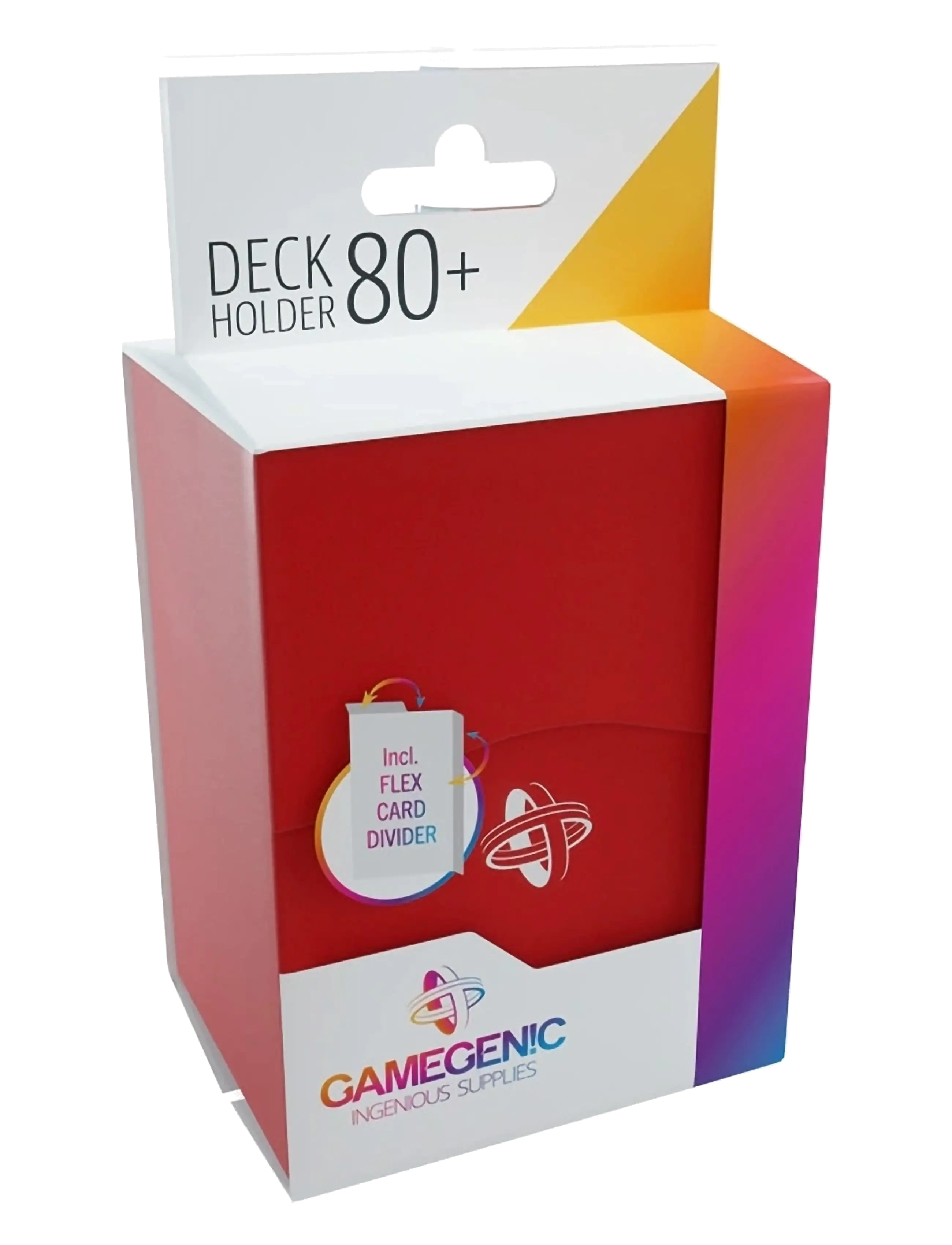 Gamegenic Deck Holder 80+ Red - Vintererbjudanden - RED / red