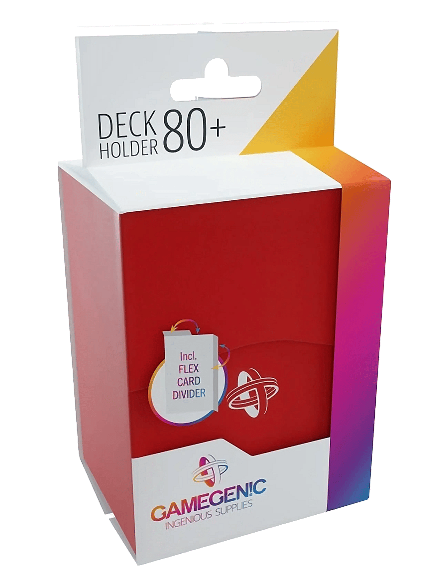 Gamegenic - Deck Holder 80+ Red - kogumiskaardid - red - 1