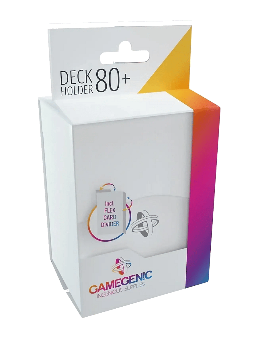 Gamegenic - Deck Holder 80+ White - samlarkort - white - 1