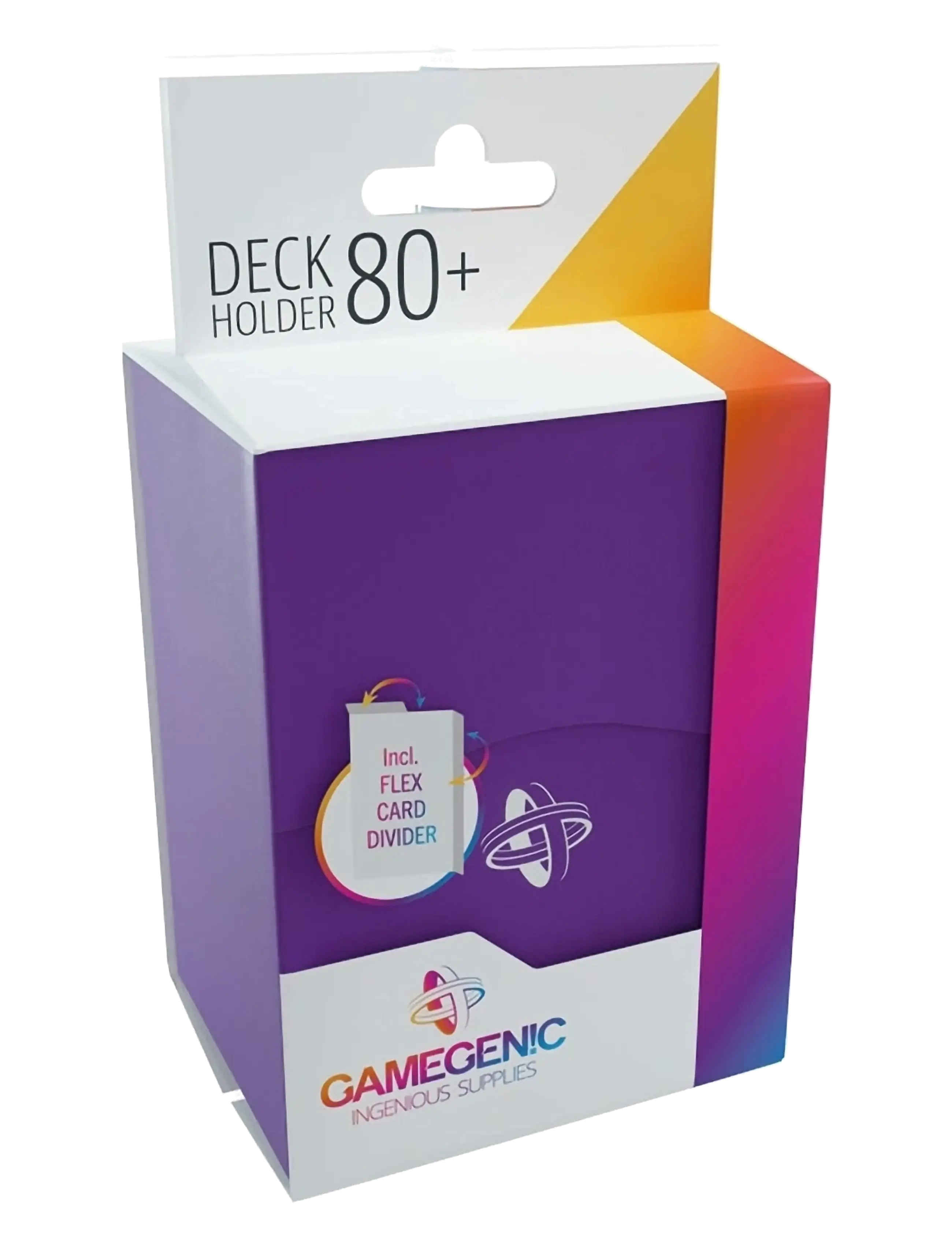 Gamegenic Deck Holder 80+ Purple - Keräilykortit - PURPLE / purple