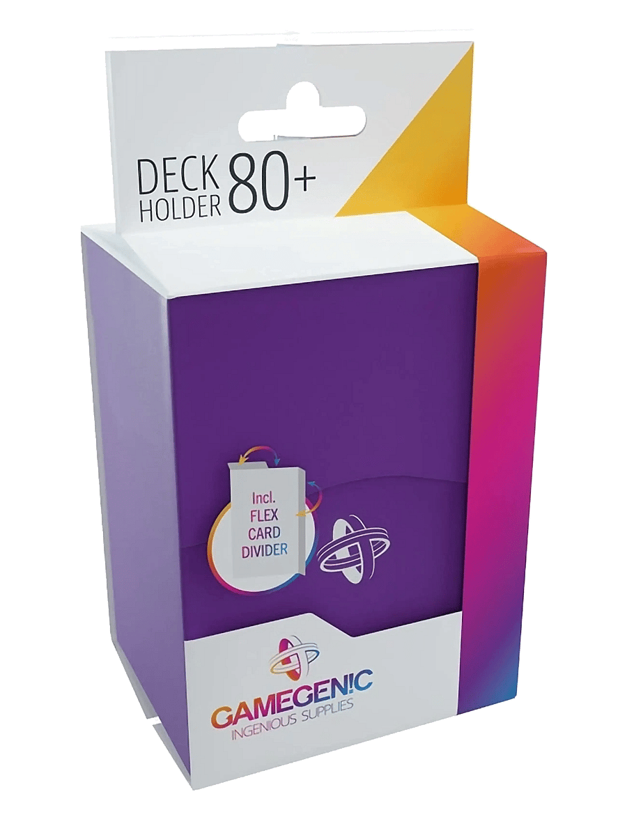 Gamegenic - Deck Holder 80+ Purple - samlarkort - purple - 1