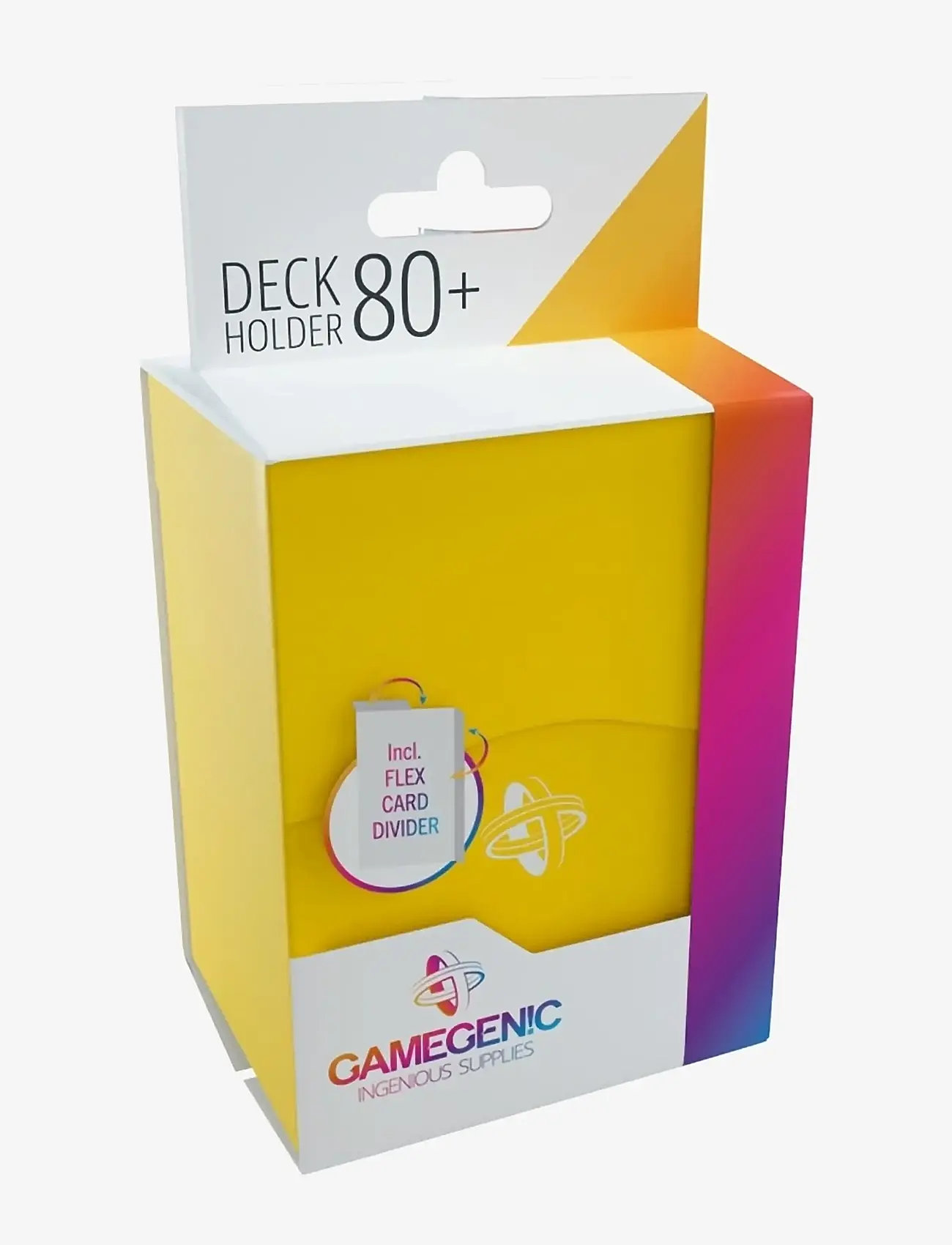 Gamegenic - Deck Holder 80+ Yellow - sammelkarten - yellow - 1