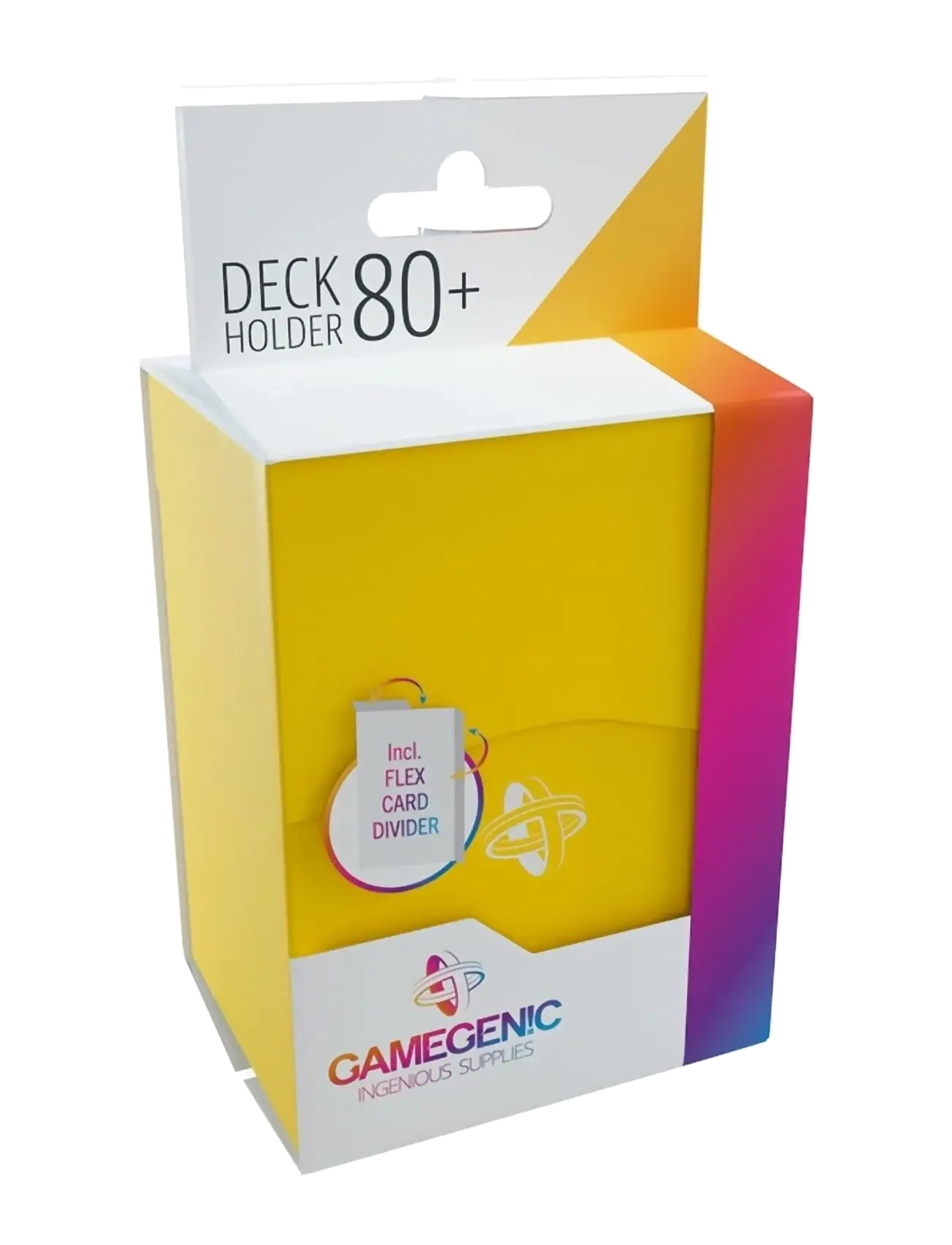 Gamegenic Deck Holder 80+ Yellow - Kampanj - YELLOW / yellow