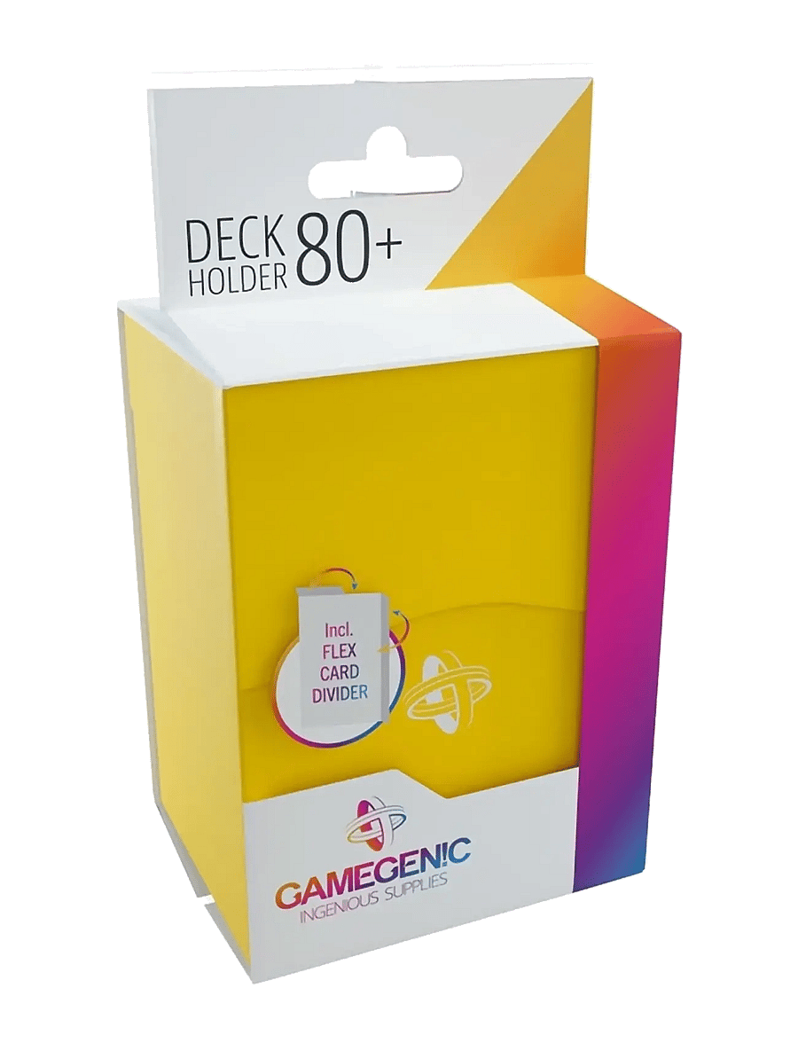 Gamegenic - Deck Holder 80+ Yellow - sammelkarten - yellow - 1