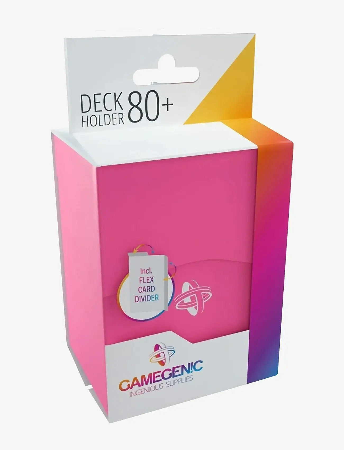 Gamegenic - Deck Holder 80+ Pink - laveste priser - pink - 0