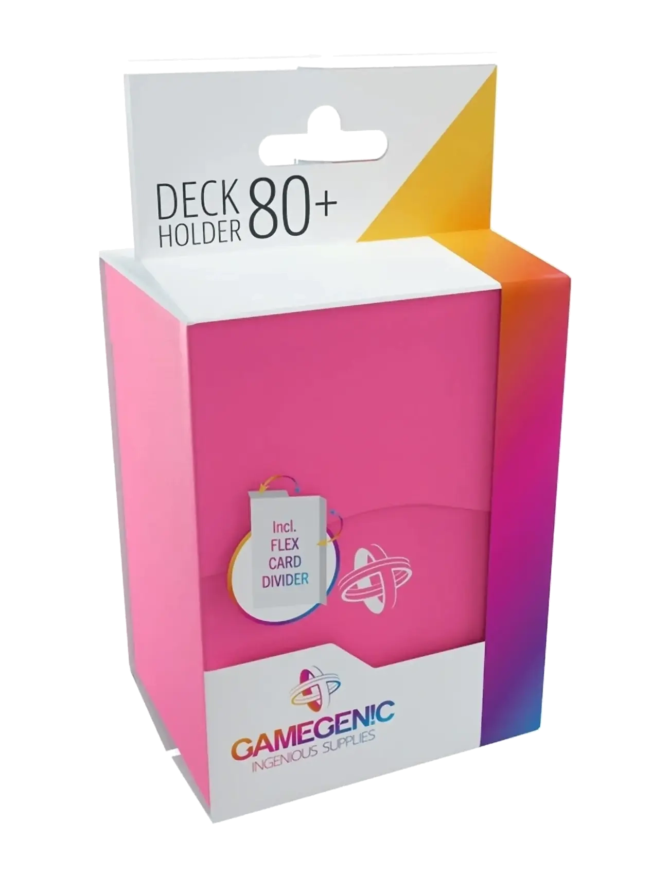 Gamegenic Deck Holder 80+ Pink - Vintererbjudanden - PINK / pink/rose