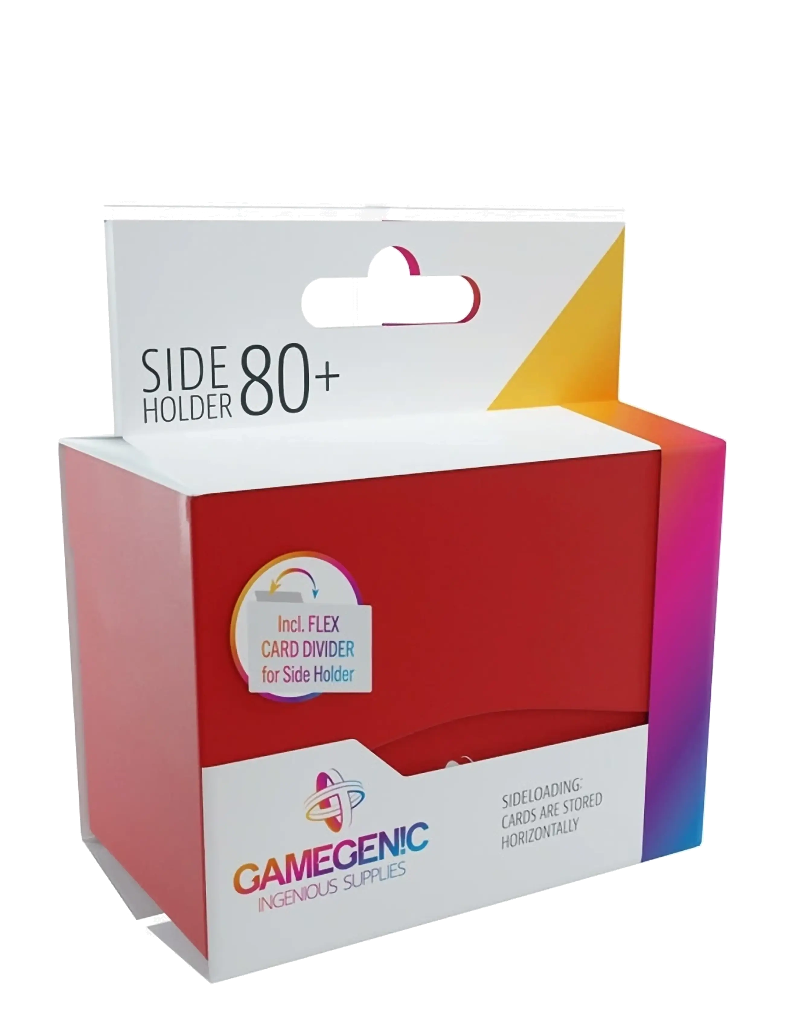 Gamegenic Side Holder 80+ Red, One Size, Red, Legetøj > Trading Cards, Børn
