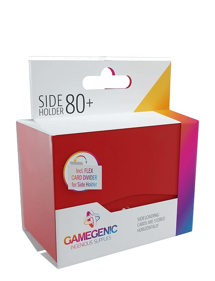 Gamegenic - Side Holder 80+ Red - kogumiskaardid - red - 0