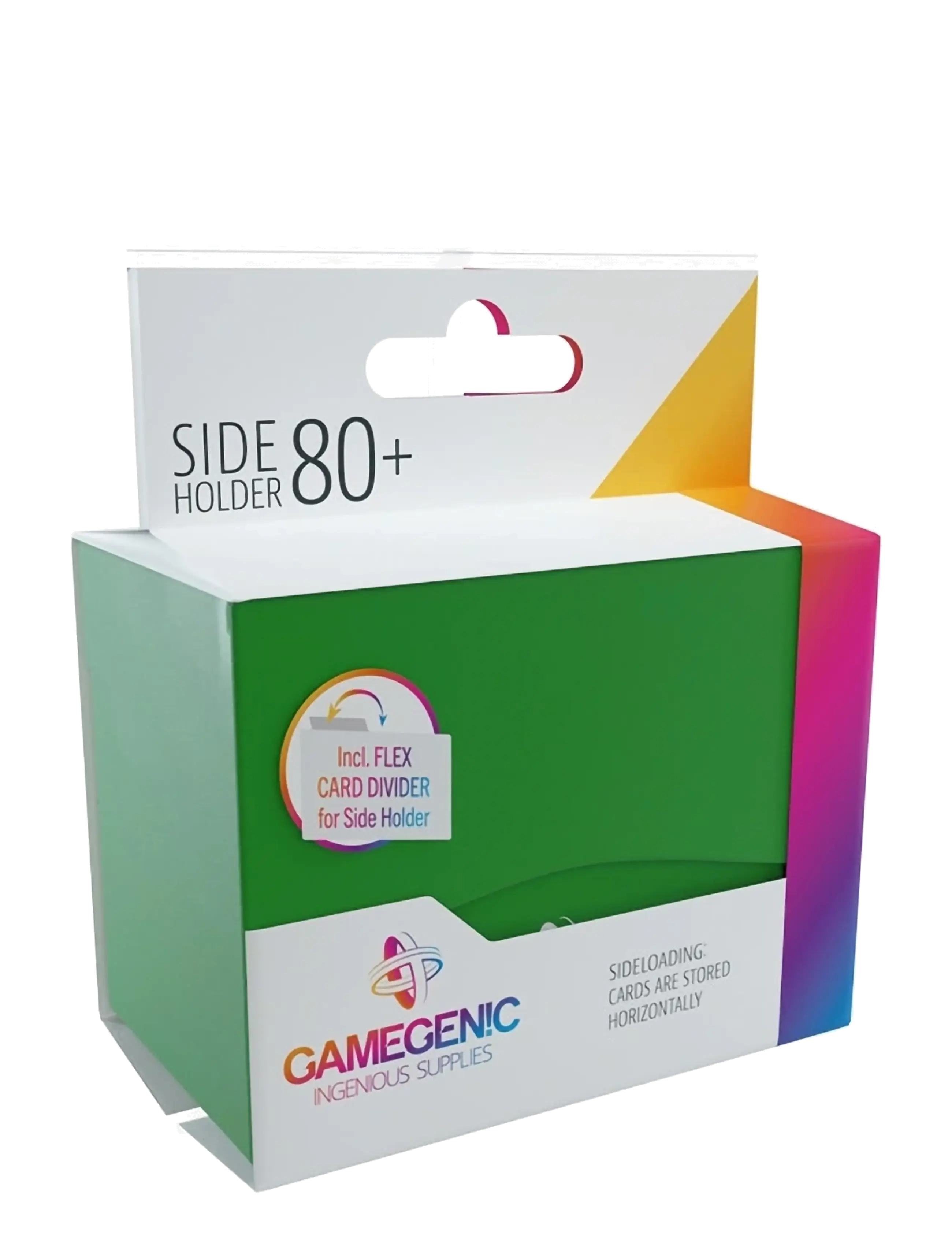 Gamegenic Side Holder 80+ Grün, Kinder, Card Spiel, Grün, Gr: One Size