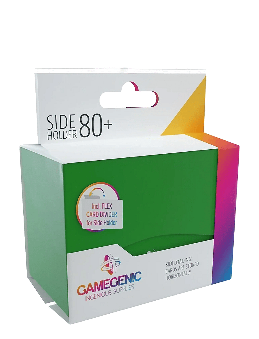 Gamegenic - Side Holder 80+ Green - kaardimängud - green - 0
