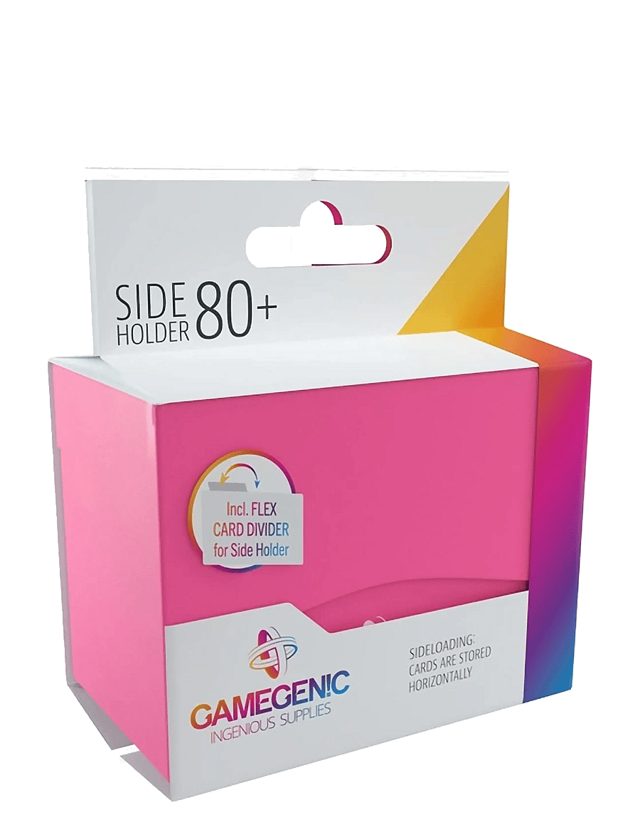 Gamegenic - Side Holder 80+ Pink - kartenspiele - pink - 1