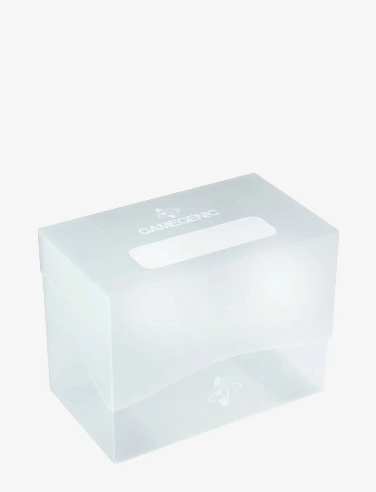 Gamegenic - Side Holder 80+ Clear - karty kolekcjonerskie - white - 2