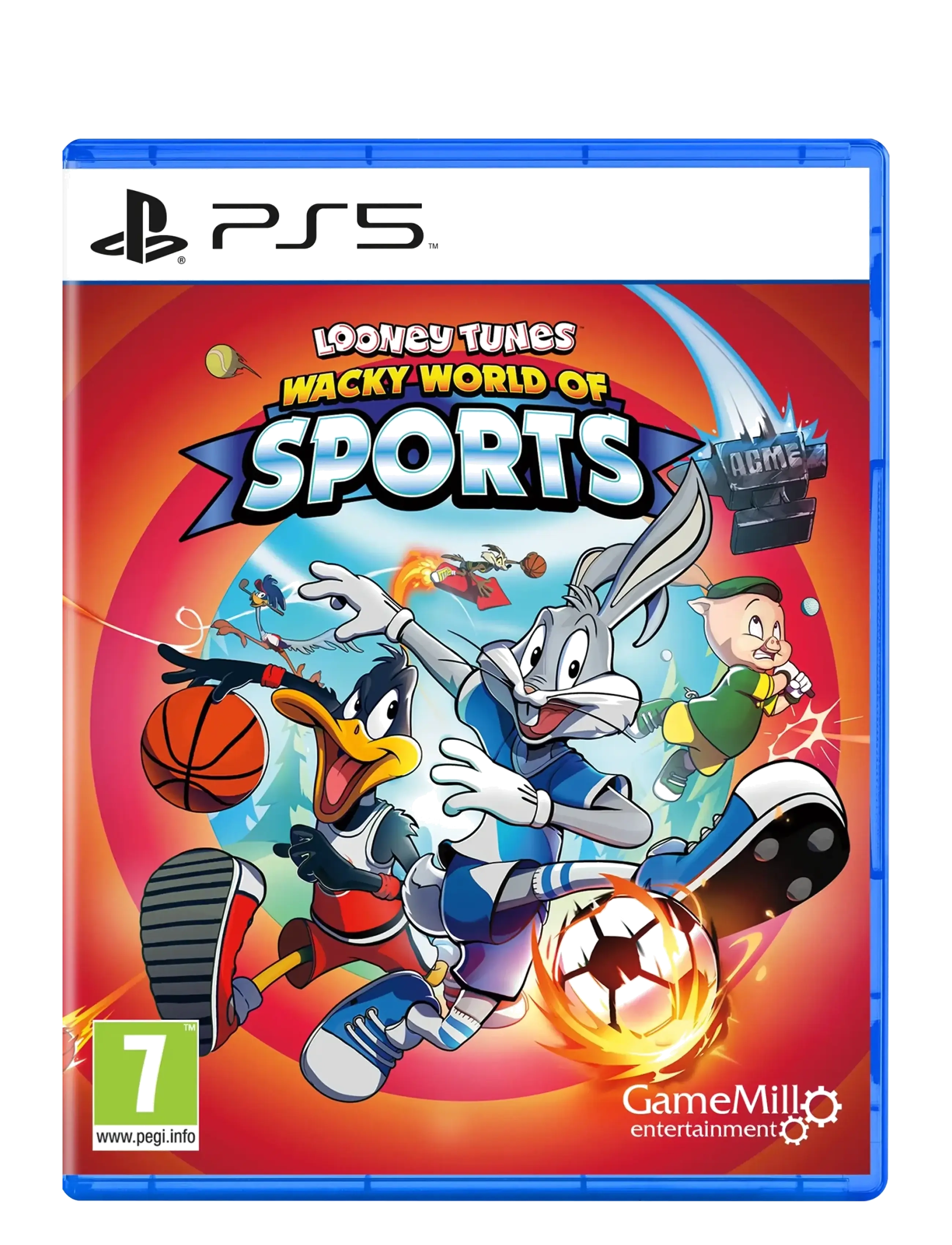 Gamemill Ps5 Looney Tunes, One Size, Multi/patterned, Gaming > Games, Børn