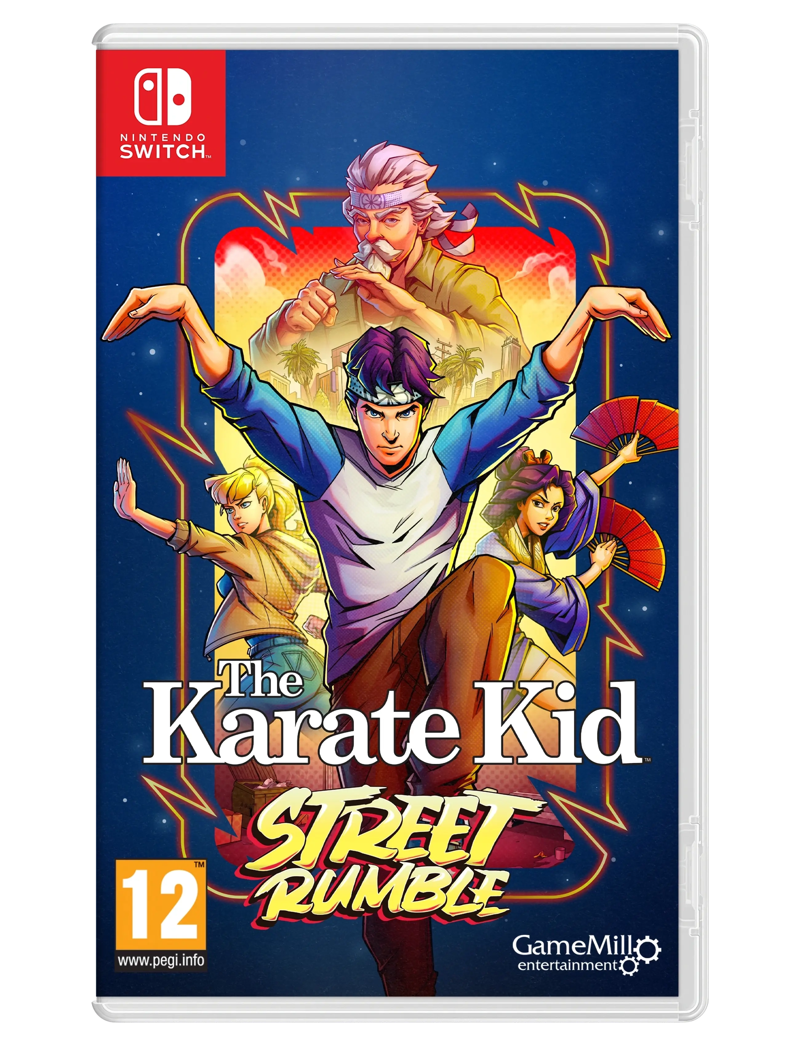 Gamemill Switch Karate Kid, One Size, Blue, Gaming > Games, Børn