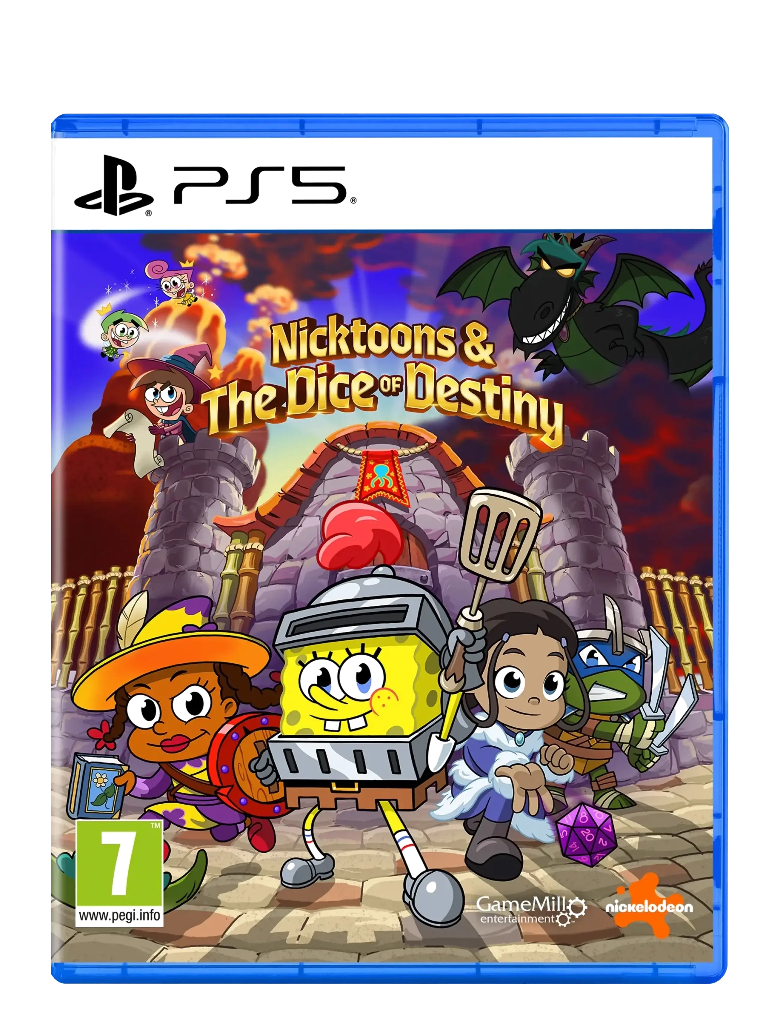 Gamemill Ps5 Nicktoons & The Dice Of Destiny, One Size, Multi/patterned, Gaming > Games, Børn