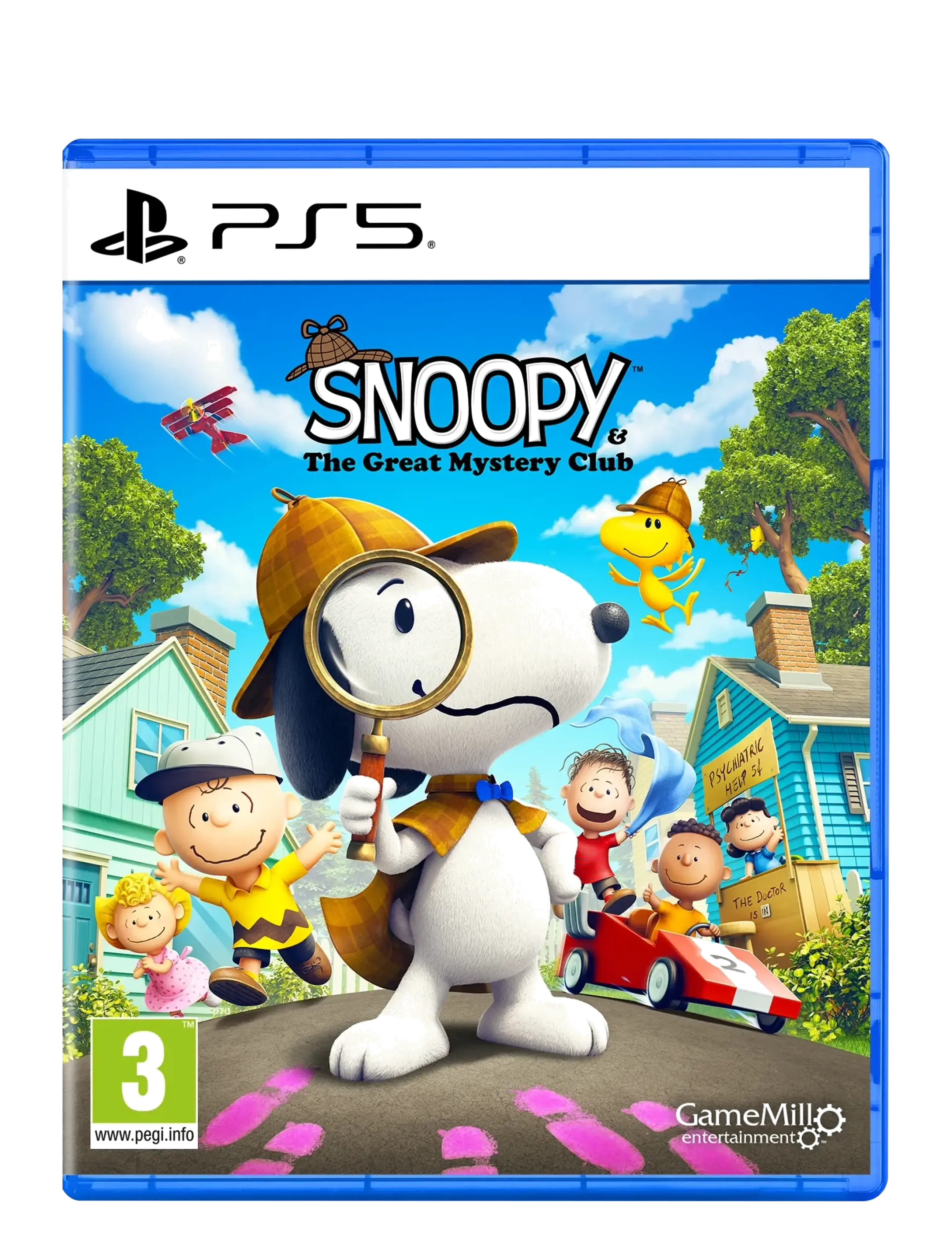 Gamemill Ps5 Snoopy: The Great Mystery Club, One Size, Blue, Gaming > Games, Børn