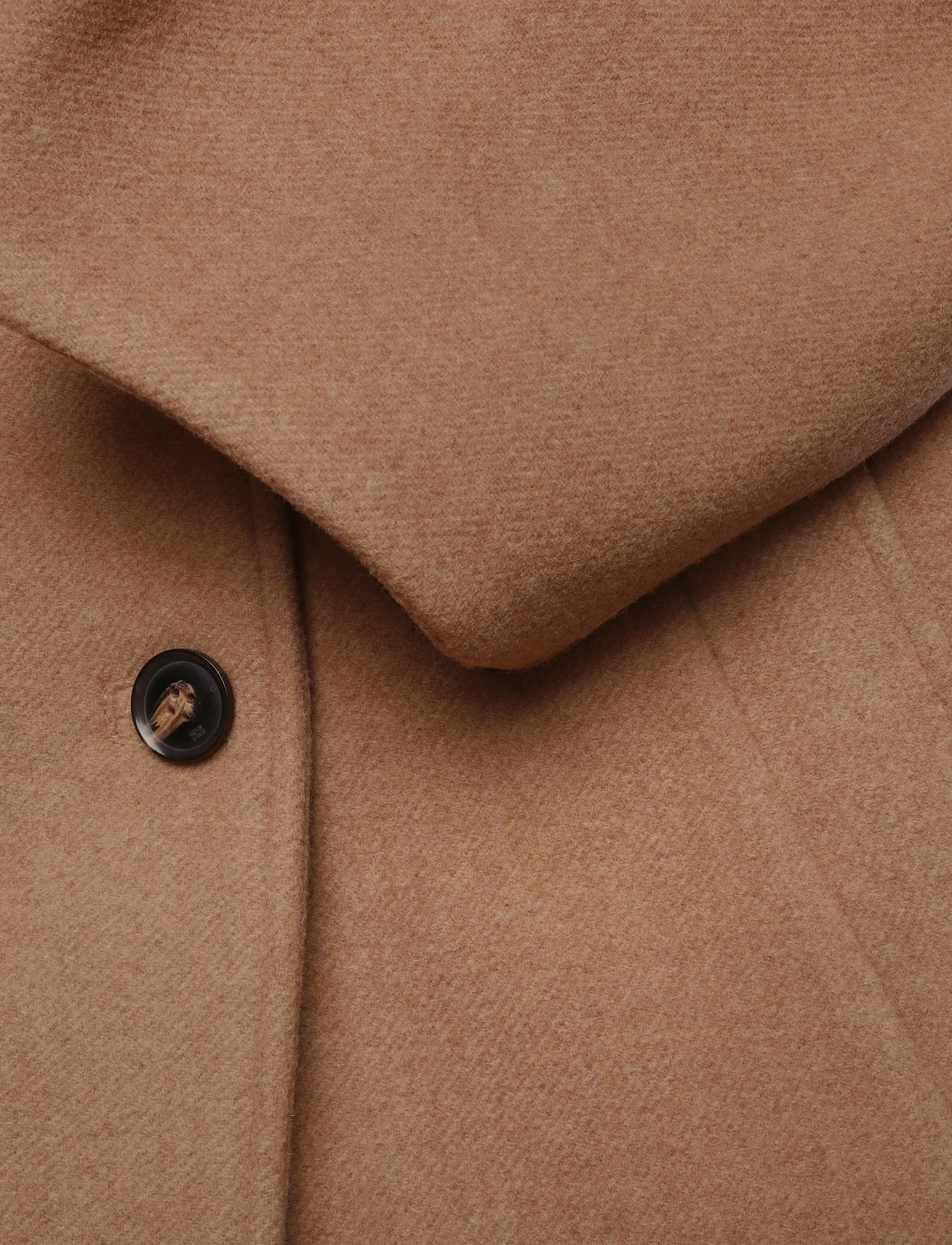 Ganni - Belted Double Breasted Coat - vinterjakker - brown - 3