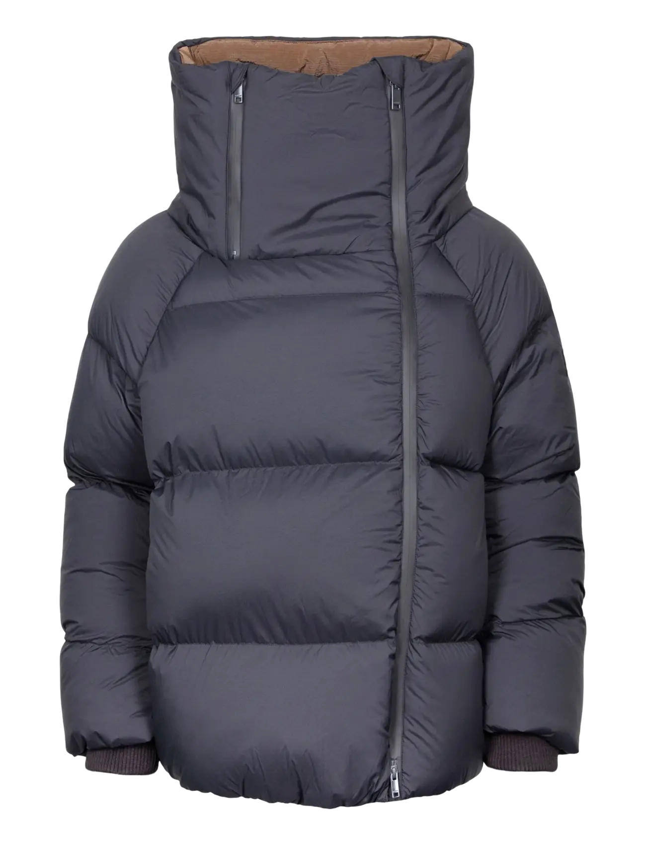 Ganni Future Puffer Jacket - Kleidung - GREY / grey