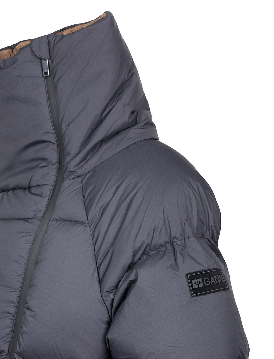 Ganni - Future Puffer Jacket - winterjacken - grey - 2