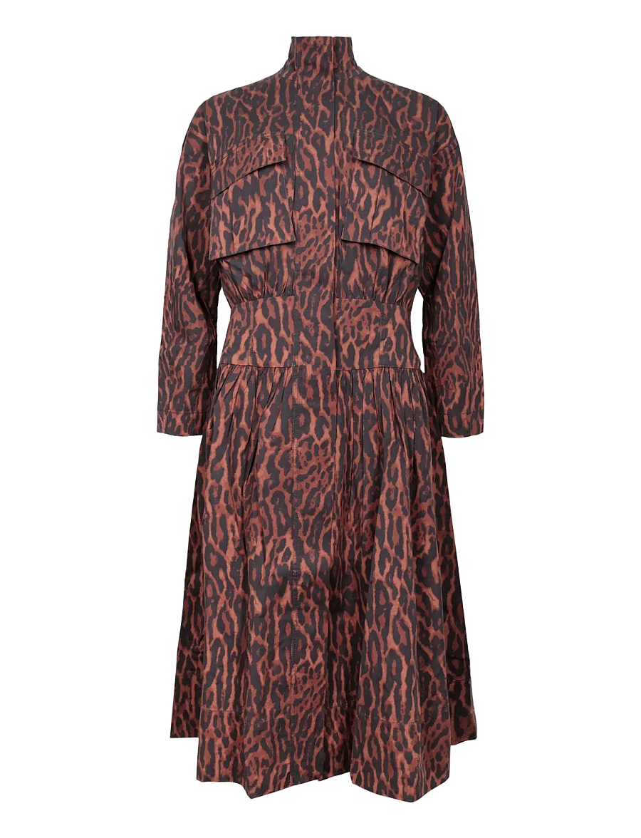Ganni - Women Dress - hemdkleider - multicolored - 0