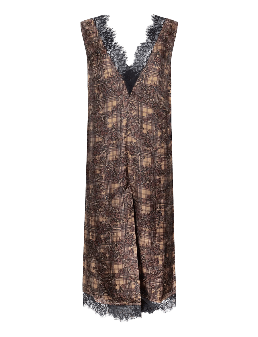 Ganni - Women Dress - kelp - 0