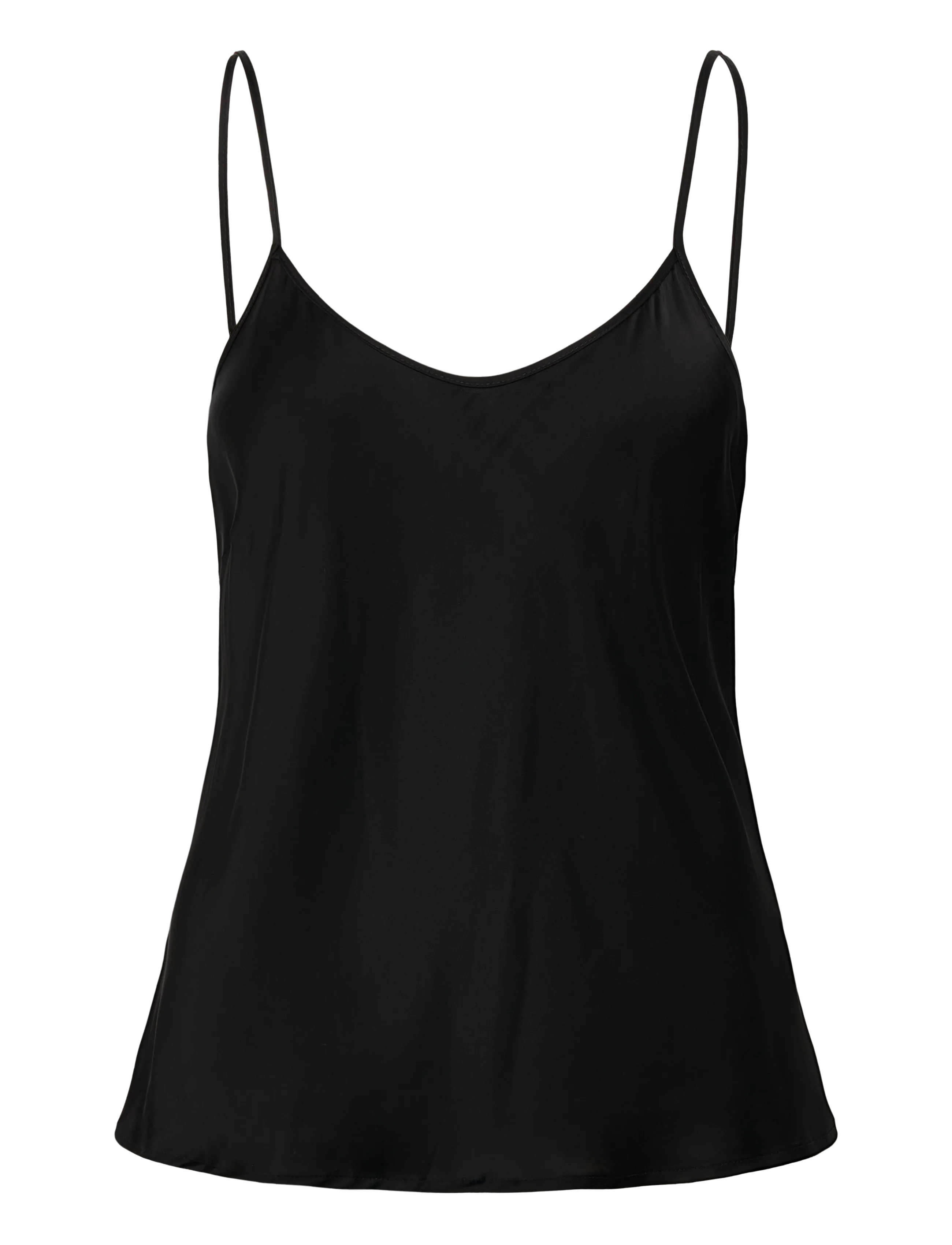 Ganni - Black Ruched Top - langärmlige hemden - black - 2
