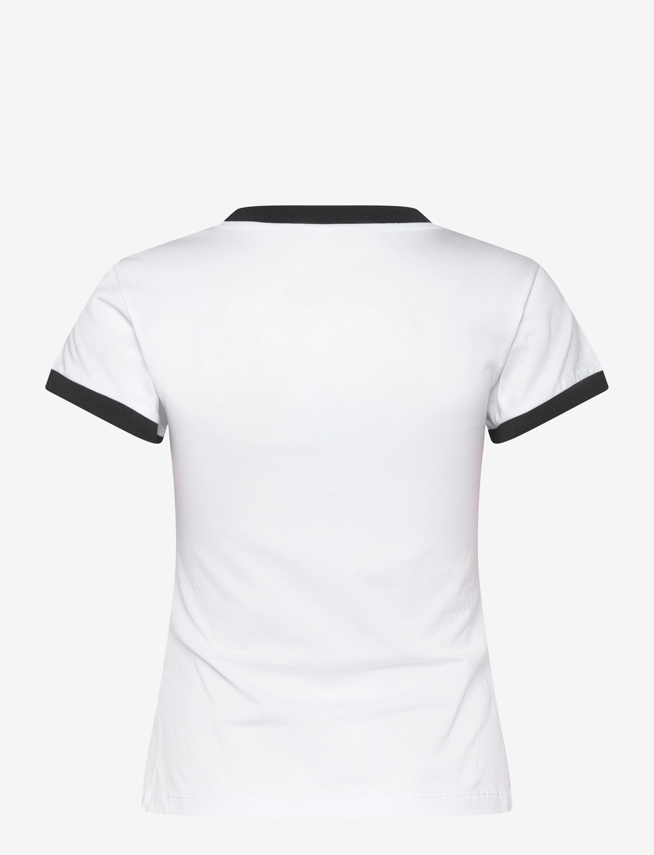 Ganni - Basic Cotton Jersey Margot Kitty Print - t-shirts - white - 1