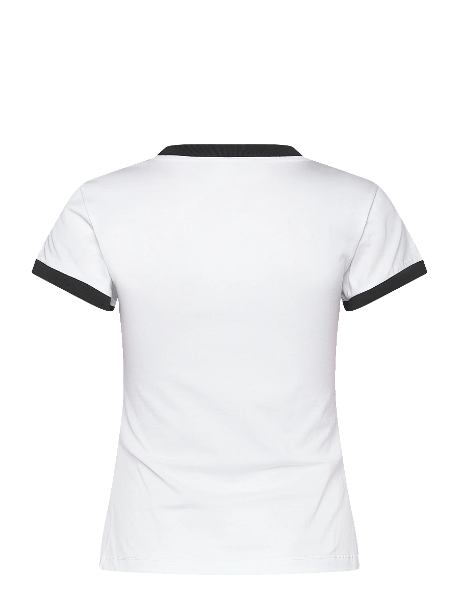 Ganni - Margot Kitty T-Shirt - t-shirts - white - 2