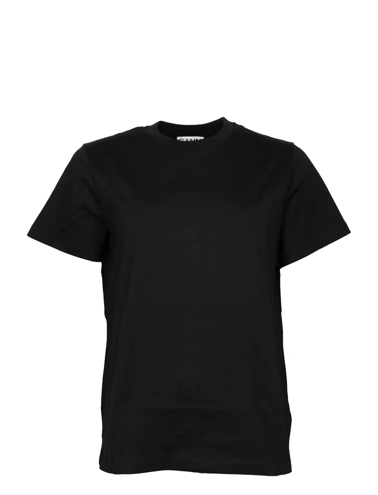 GANNI Essentials Tee Schwarz - XS - Damen