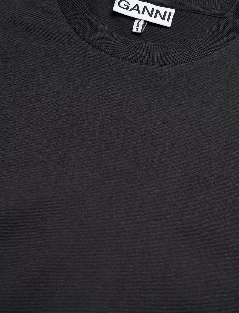 Ganni - Essentials tee - t-shirts - black - 2