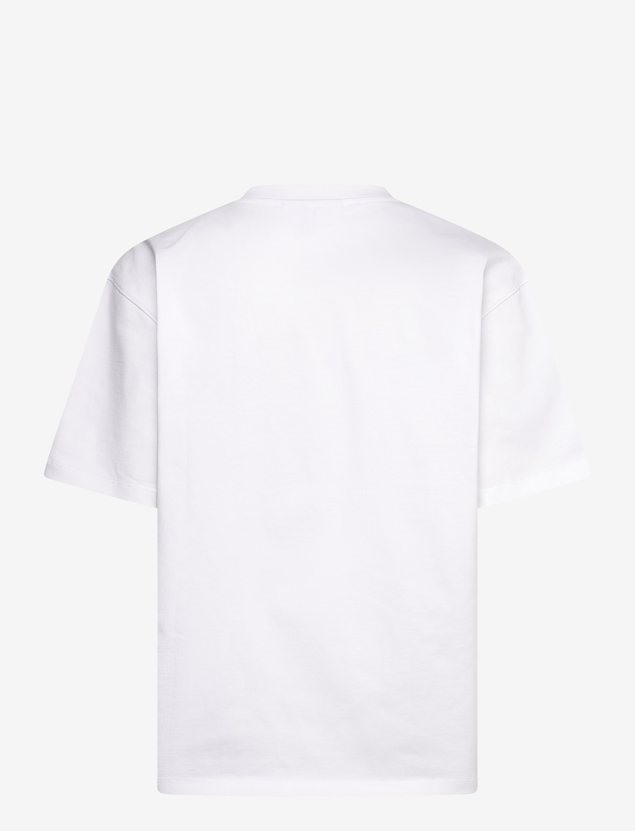 Ganni - Bright White White Beaded Tiger T-shirt - t-särgid - white - 1