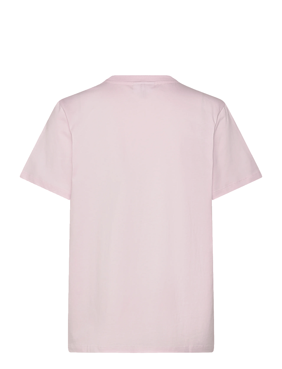 Ganni - Bear Cotton t-shirt in pink - pink - 1