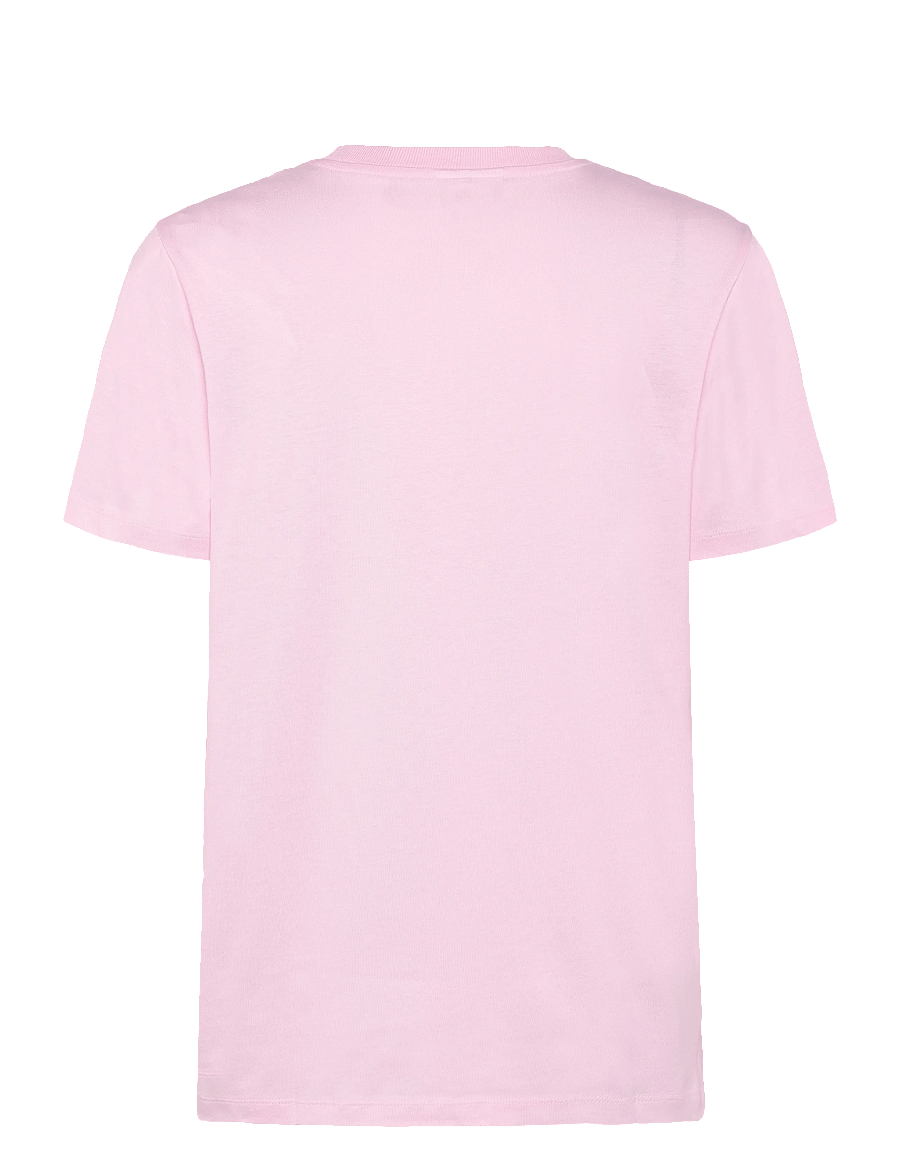 Ganni - T-Shirt With Crab - t-shirts - pink - 2