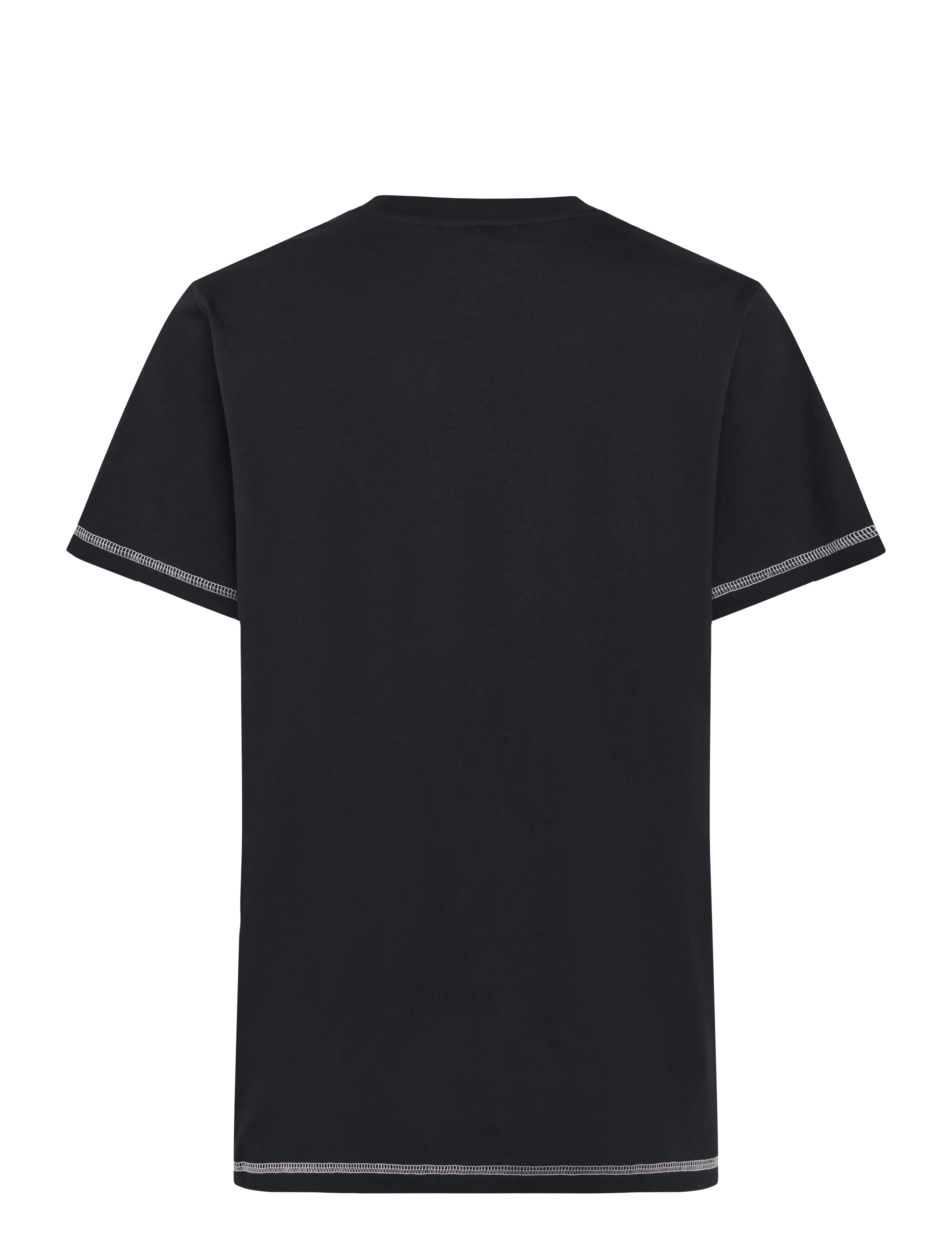 Ganni - Basic Cotton Jersey Raspberry Print - t-shirts - navy - 1