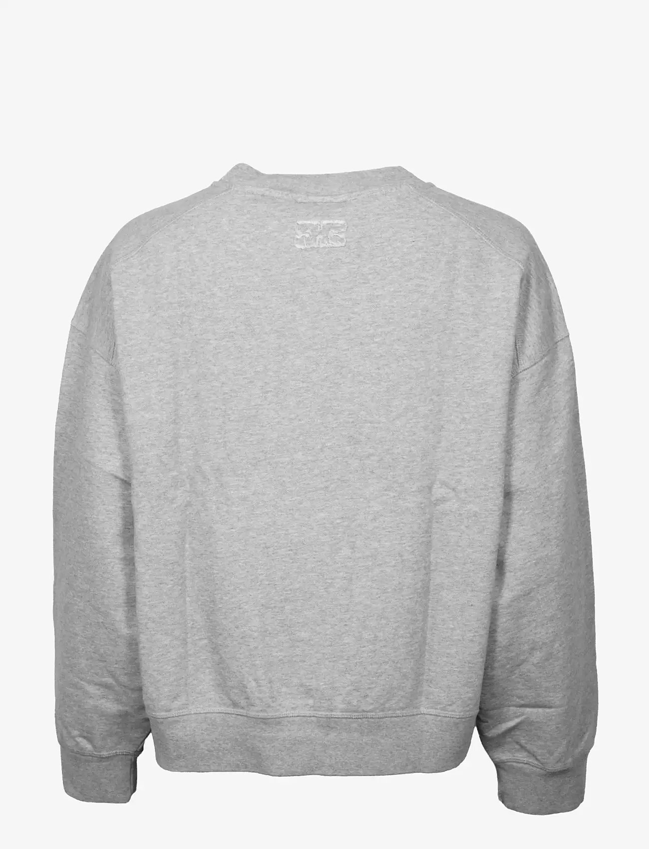 Ganni - Essential Isoli Crewneck - hverdags stil - grey - 1
