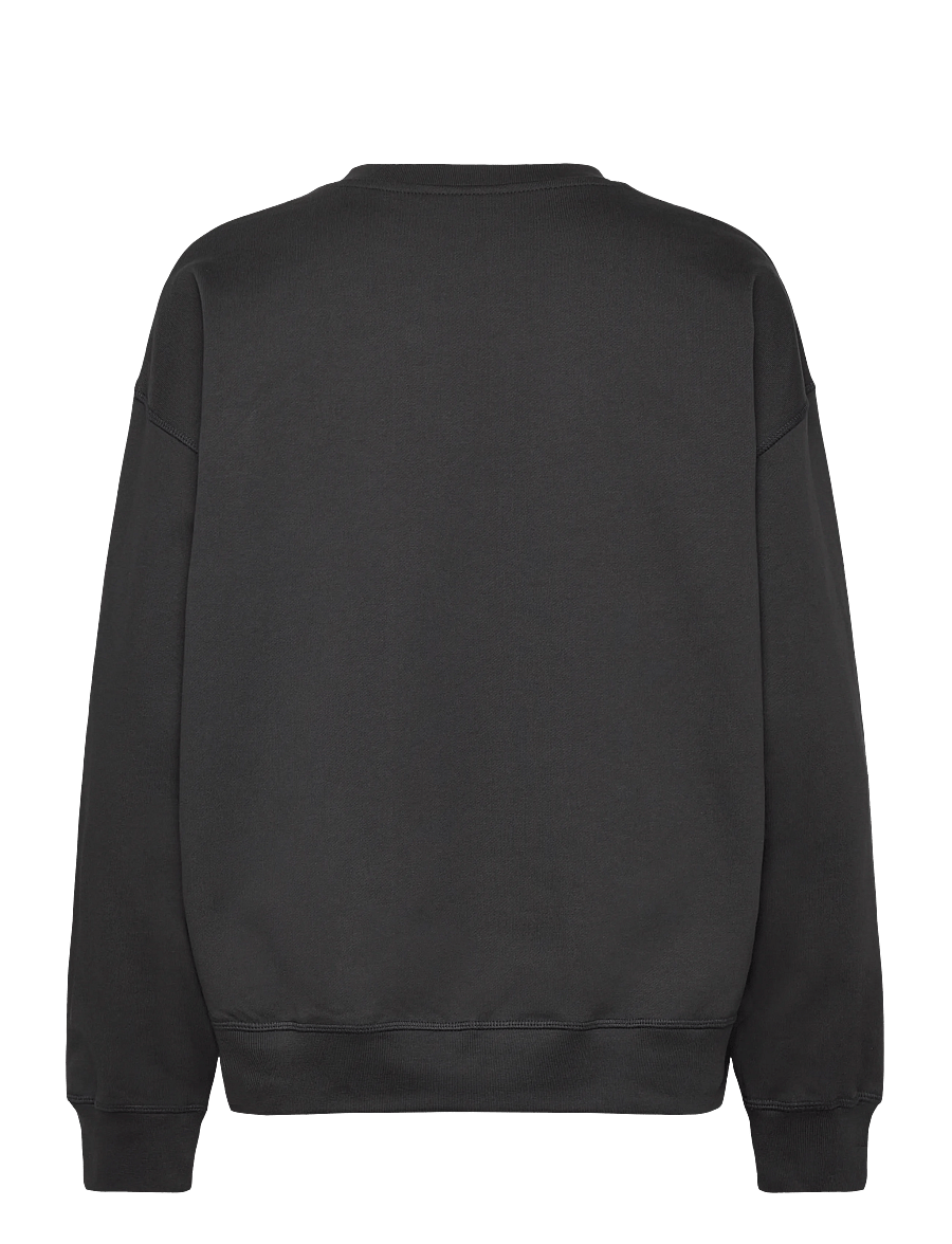 Ganni - Isoli Crewneck Bear with Rhinestone - sweatshirts - black - 2