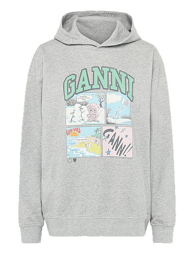 Graphic-Print Hoodie - HæTtetrøJer