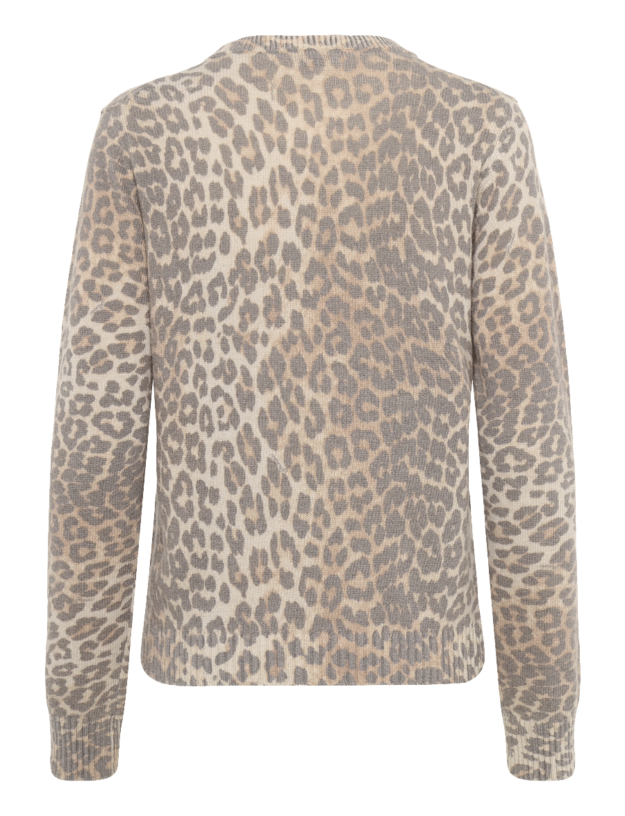 Ganni - Graphic Wool Jamper - jumpers - pink - 2
