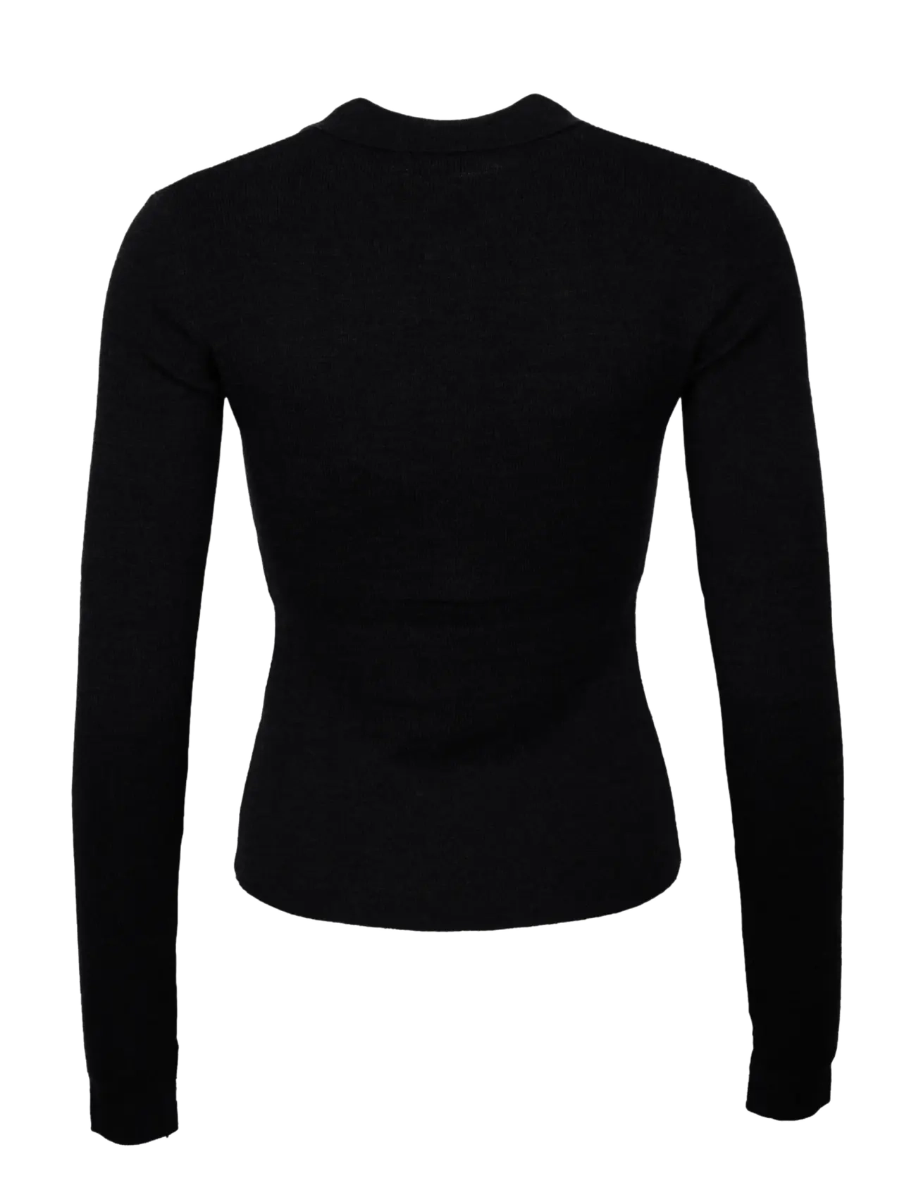 Ganni - Mini Ribbed Merino Polo - sviitrid - blue - 1