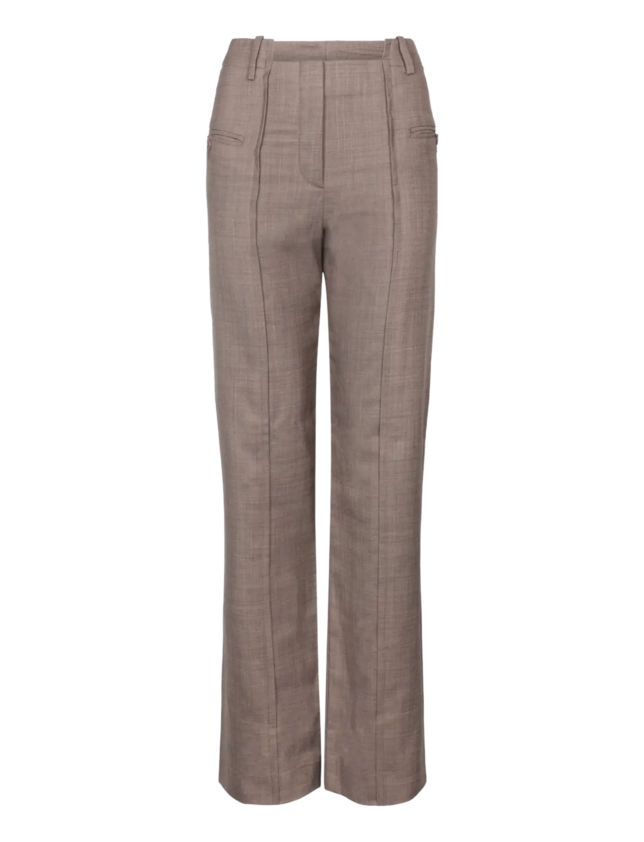 Ganni Women Trousers - Hosen - BROWN / brown