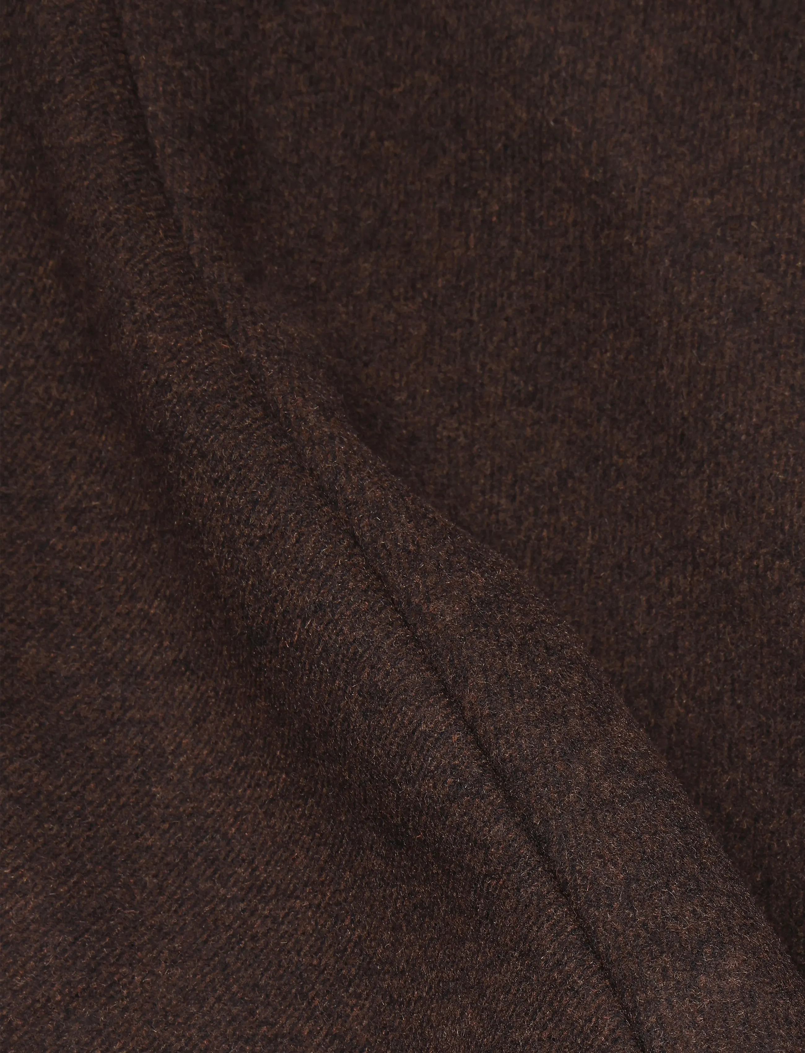 Ganni - Peacoat Wool Skirt - miniseelikud - brown - 2