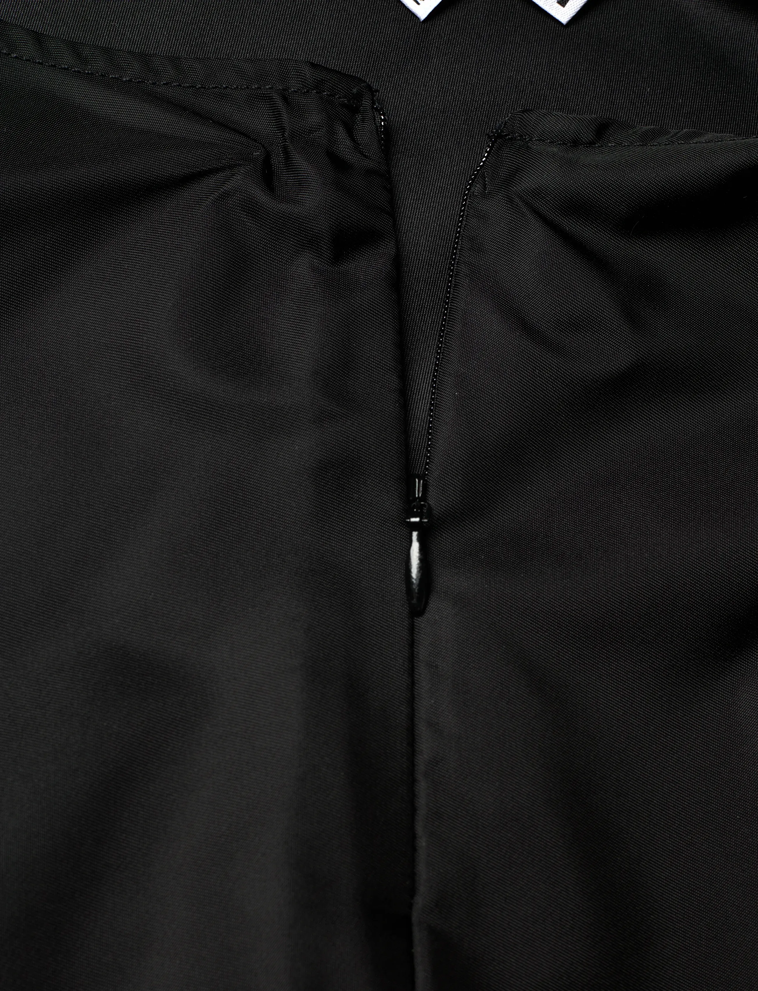 Ganni - Duchesse Nylon Mini Frill skirt - korte nederdele - black - 3