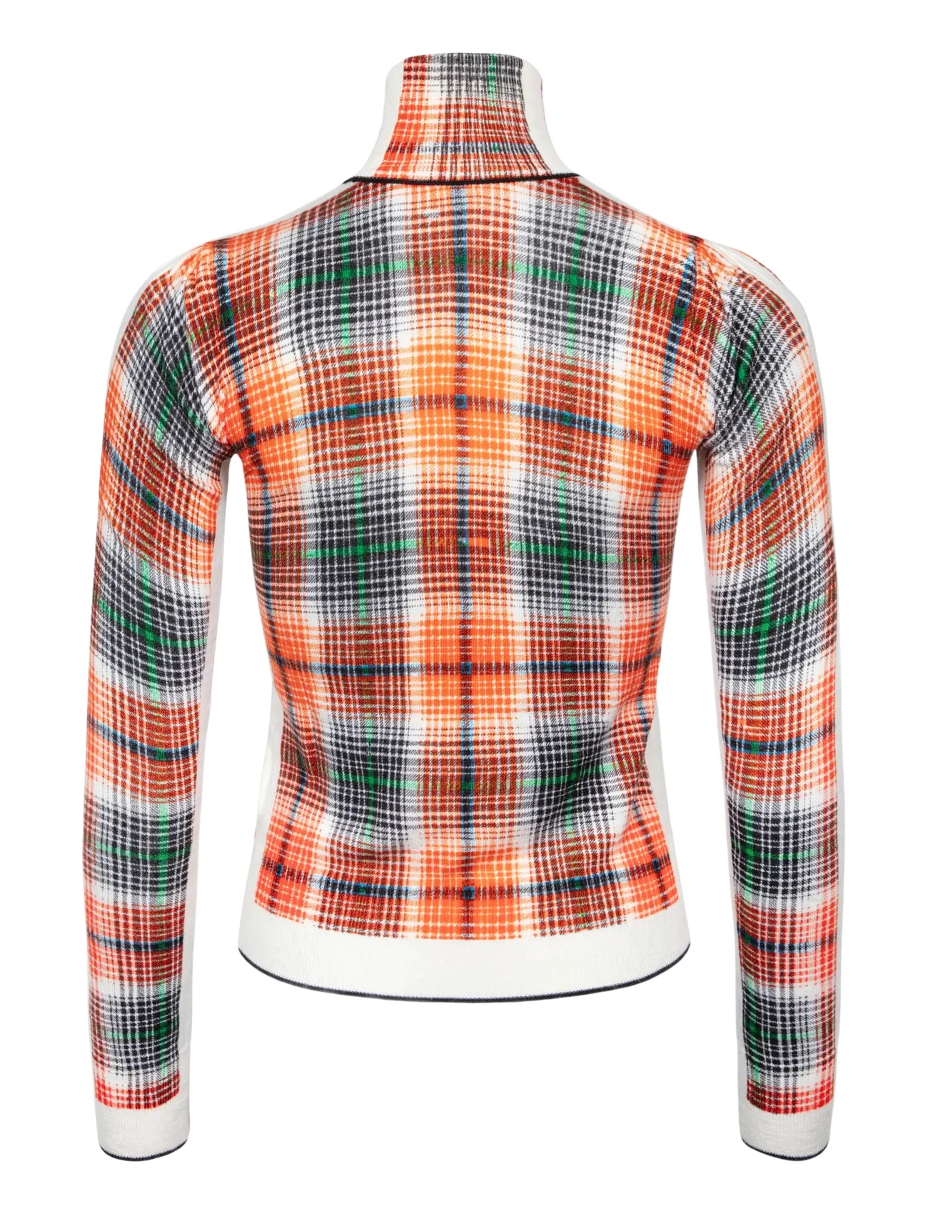 Ganni - Printed Merino Turtleneck - rollkragenpullover - multicolored - 1